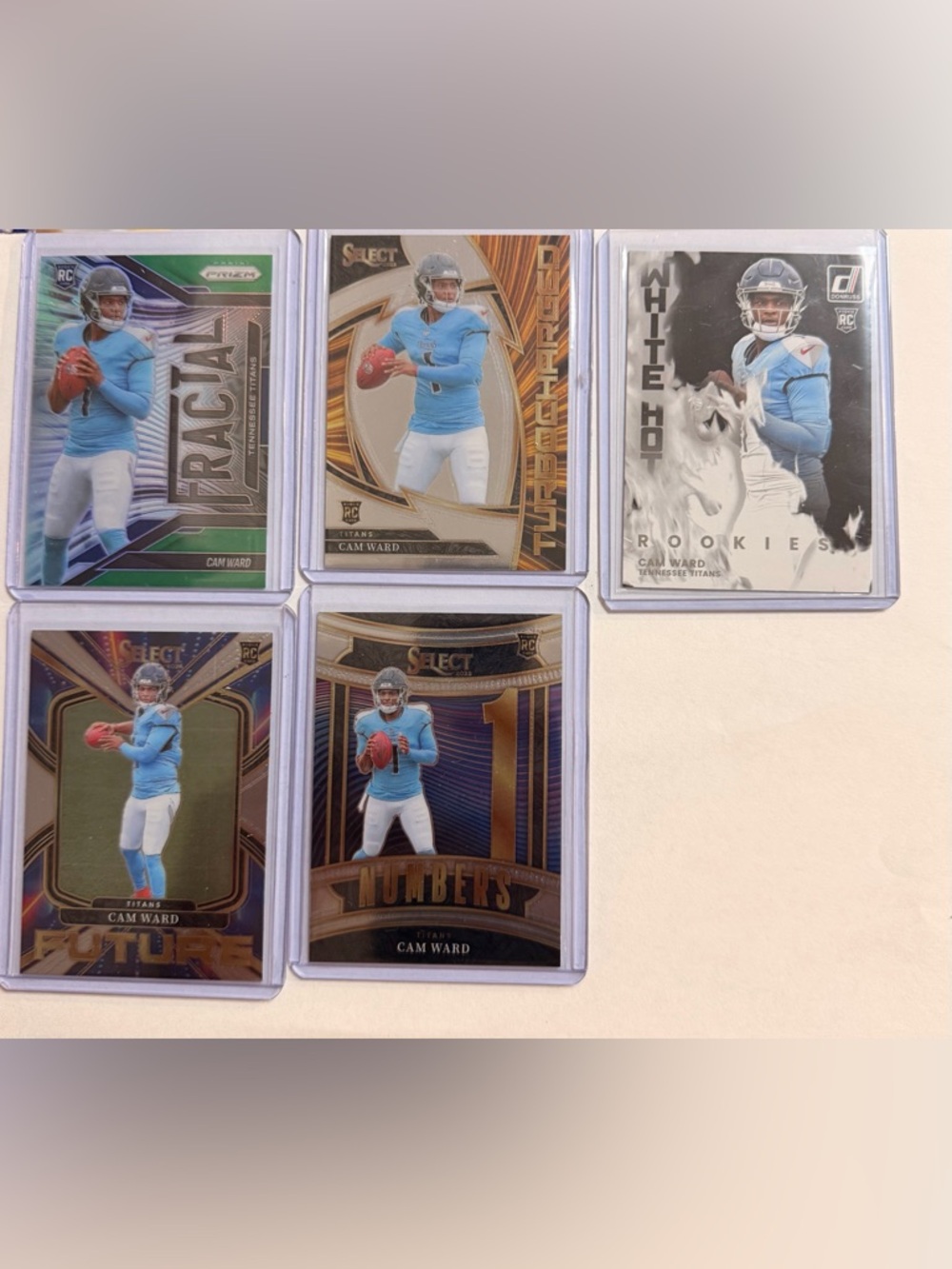 🔥Panini Cam Ward 10 card lot